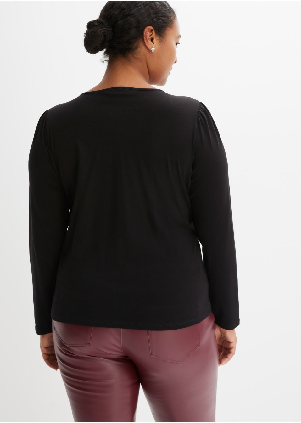 T-shirt manches longues avec motif de Noël