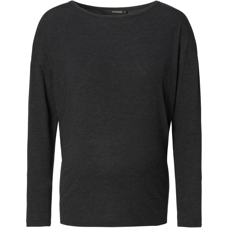 SUPERMOM Langarmshirt Bourne Black