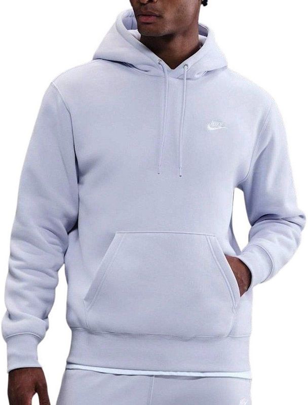 Nike - Fleece Hoodie - Blauw - Heren