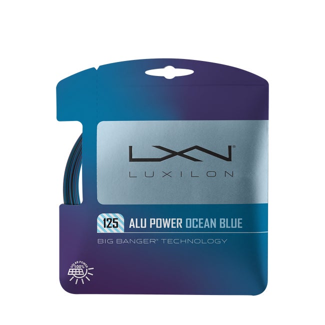 ALU Power Ocean Blue 125 Tennissaiten-Set