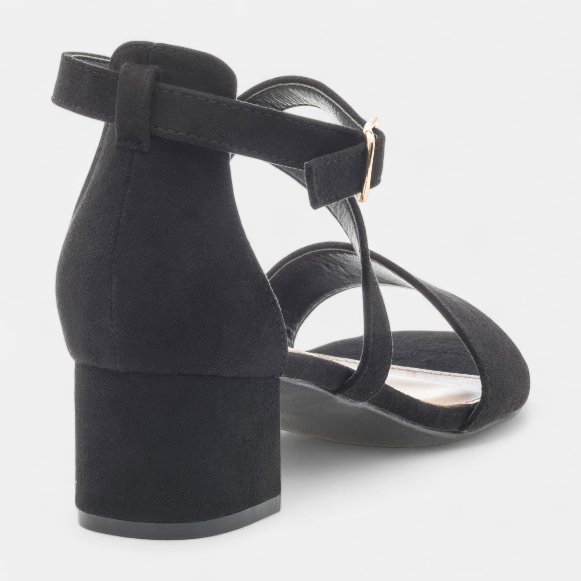 Nu-pieds à talon Femme noir