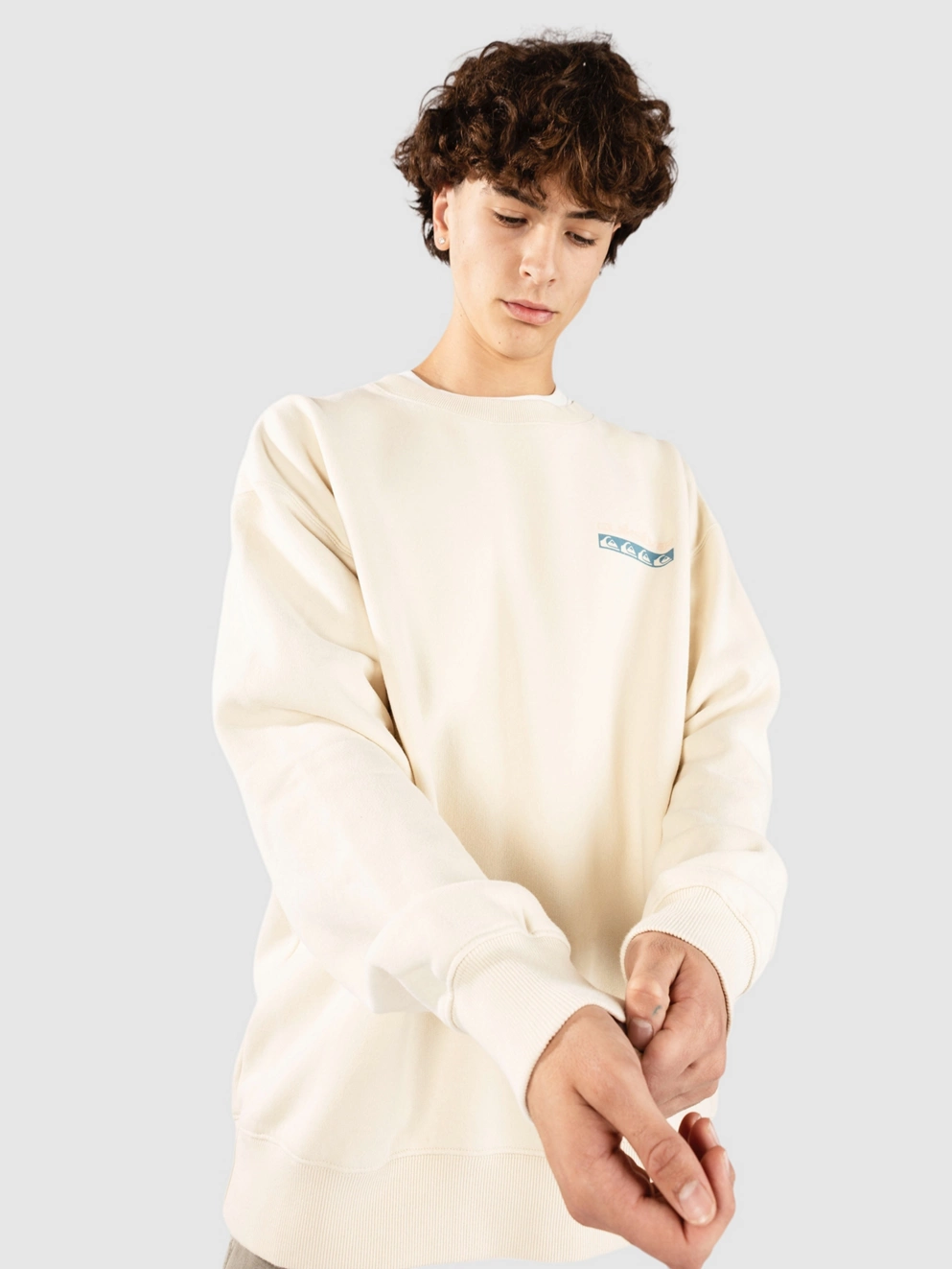 Quiksilver Watson Lake Crew Sweater birch