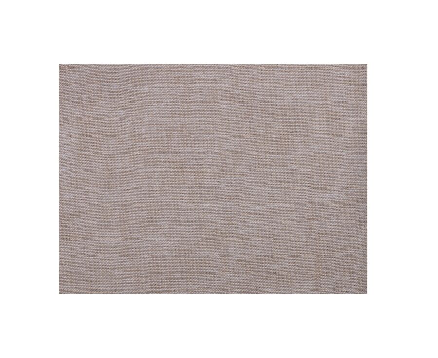 Chemise tunique coton lin Chambray Beige - VALBERT