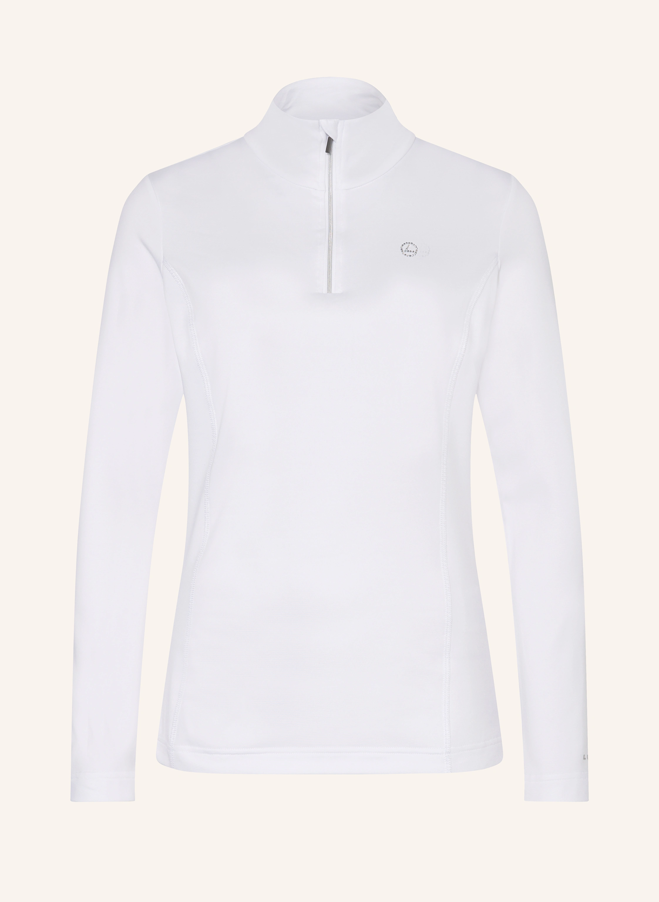 LUHTA Fleecepullover HAILUOTO mit Schmucksteinbesatz