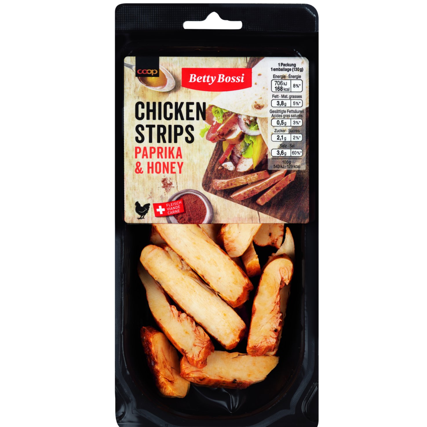 Betty Bossi Chicken Strips Paprika & Honig