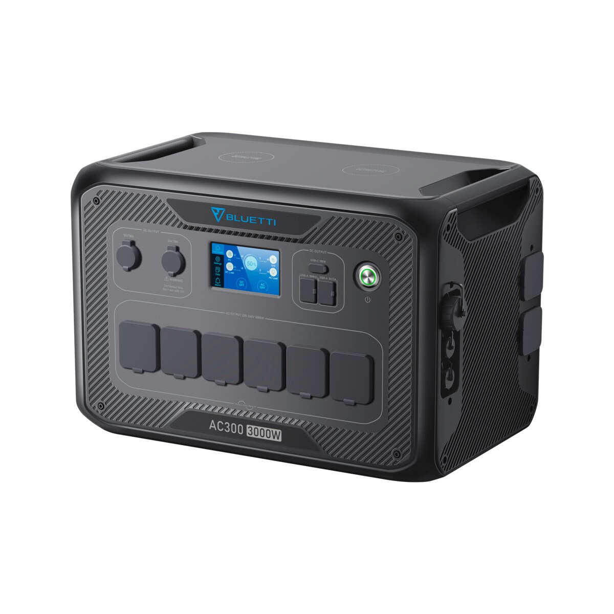 BLUETTI Portable Power Station AC300 (Inverter, ohne Akku)