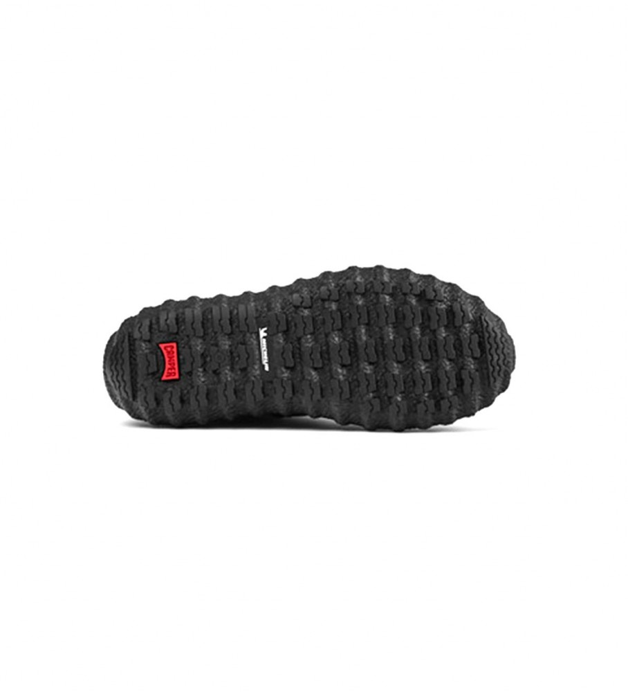 Botas de couro preto Camper Ground
