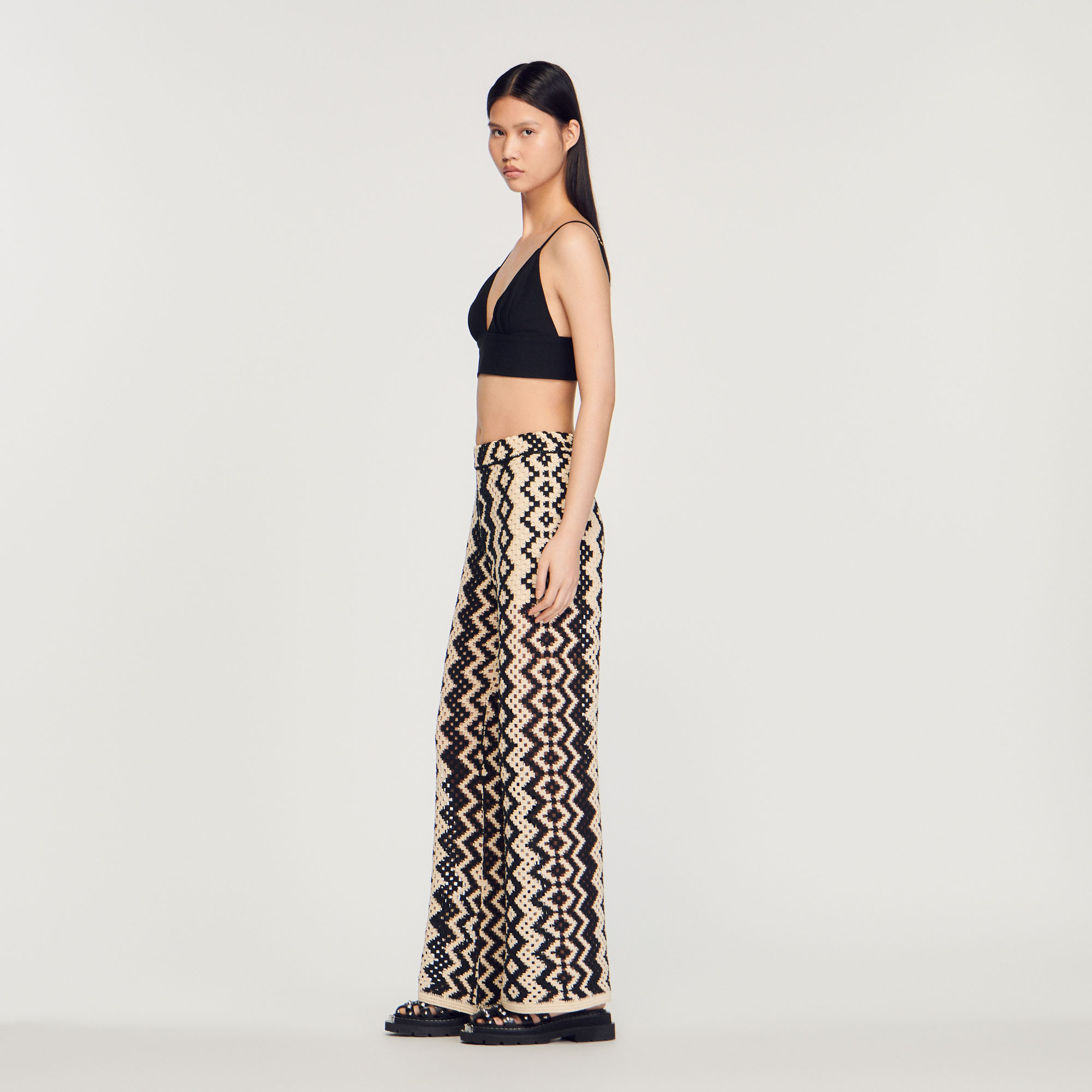 Pantalon en maille