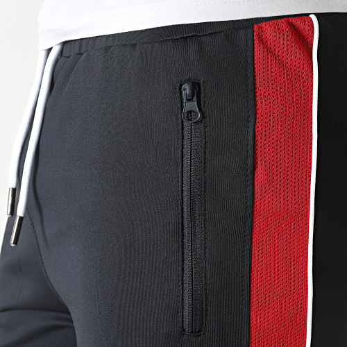 Short Jogging Training Tricolore 0157 Bleu Marine