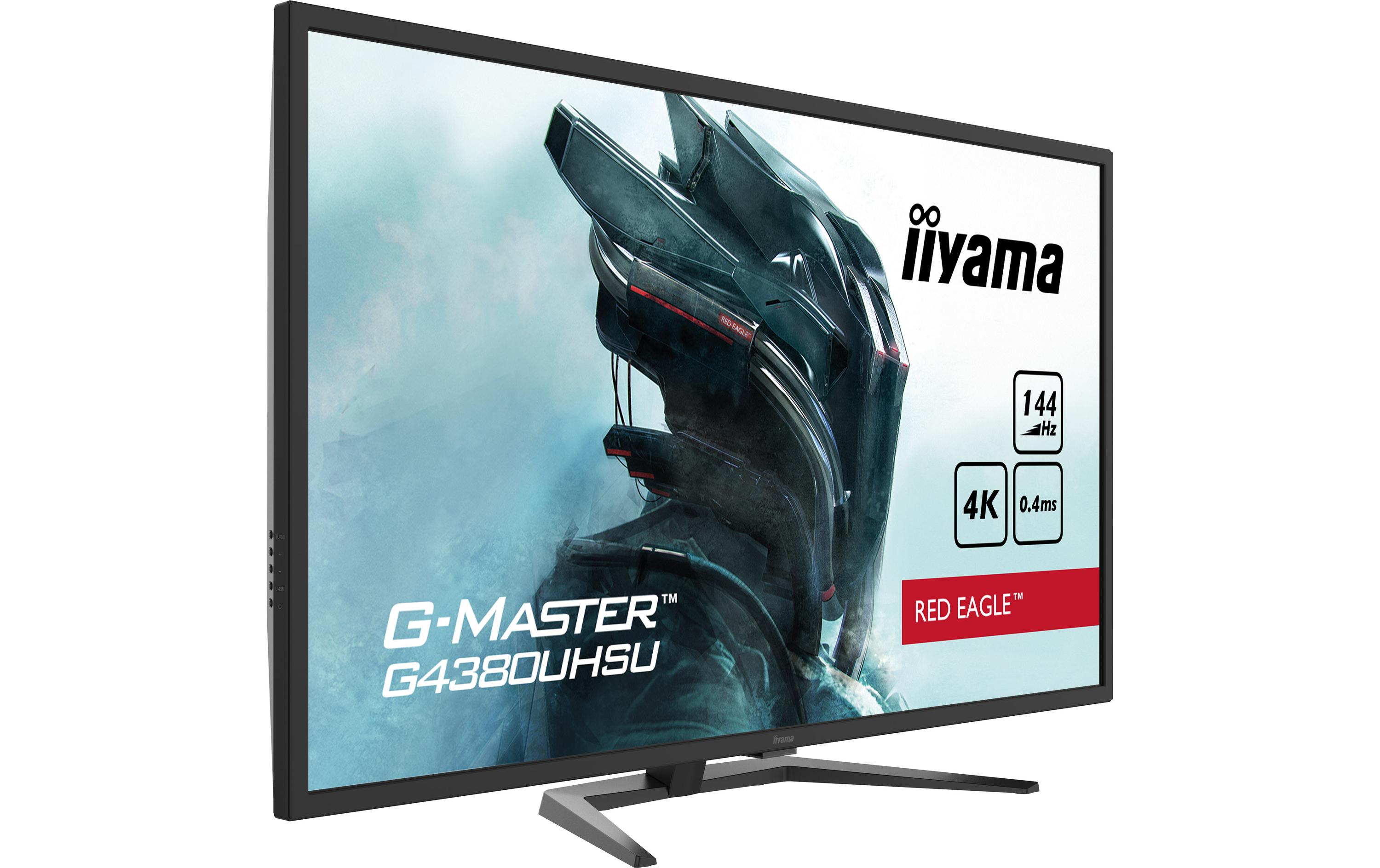 Monitor G-Master G4380UHSU-B1<br>42.5-Zoll-Monitor mit VA-Panel und einer Refresh Rate von 144 Hz