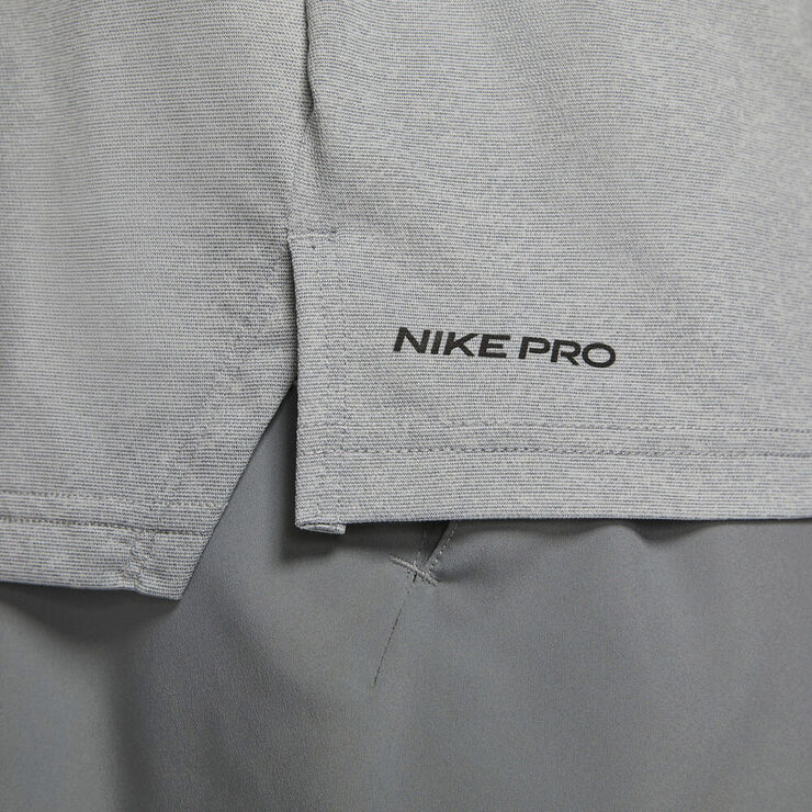 Nike Pro Dri Fit Traenings T Shirt Grå