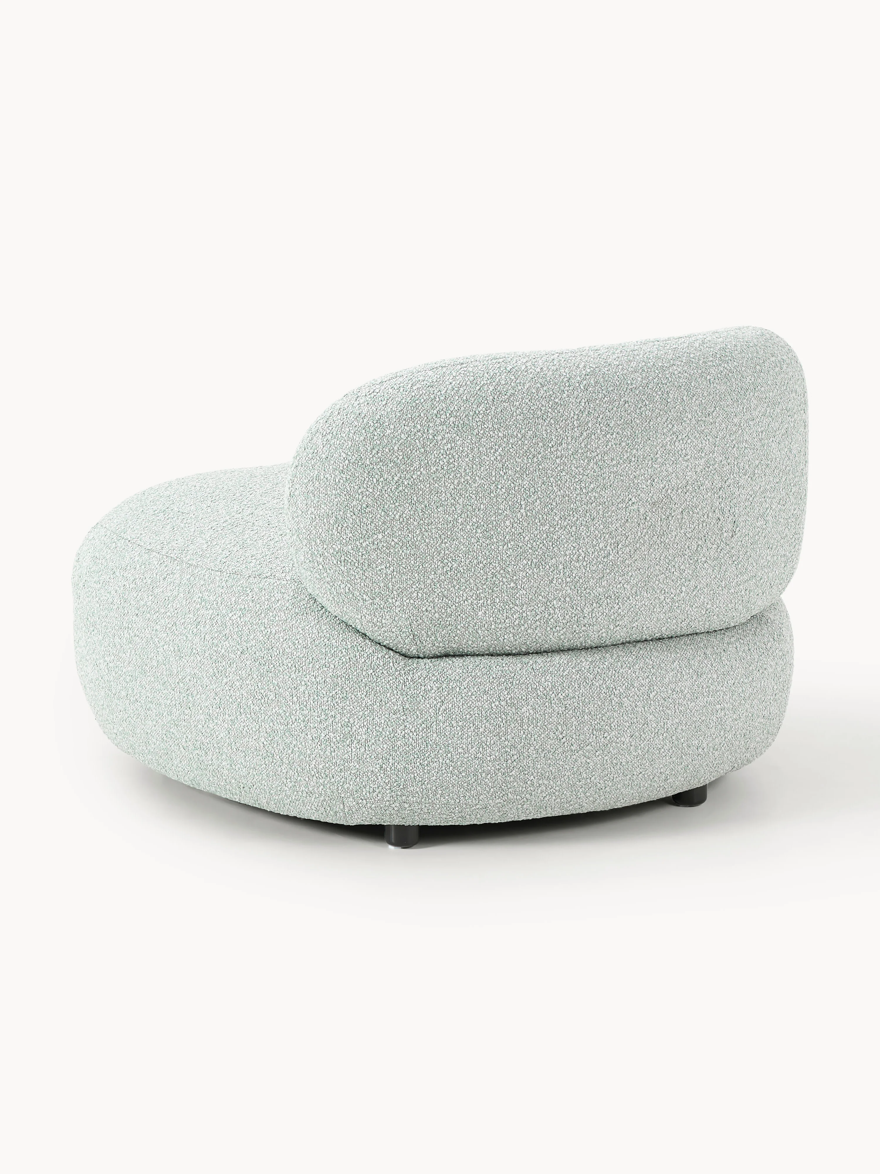 Bouclé loungefauteuil Alba