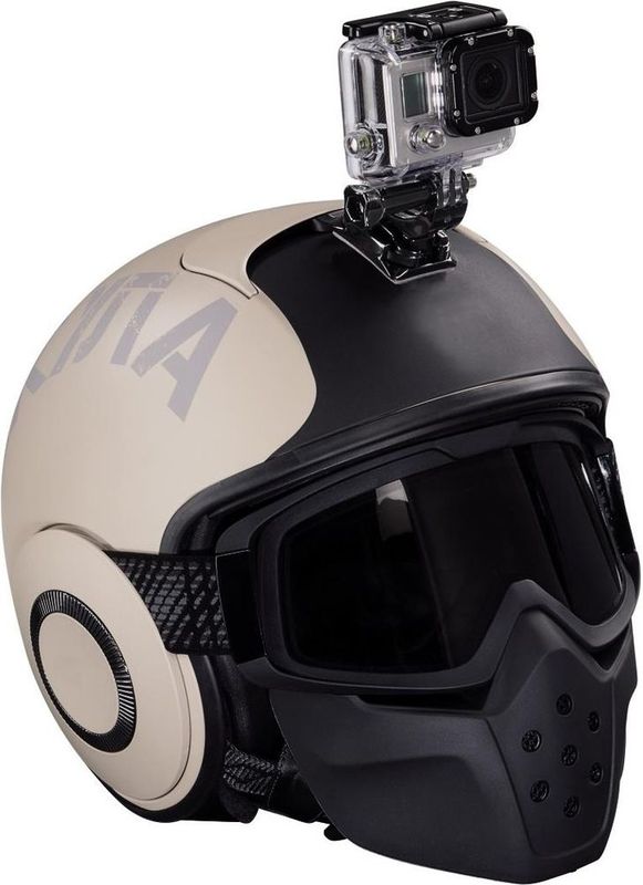 Hama - 4398 - Bevestiging voor GoPro - Kunststof - Geschikt voor Helm