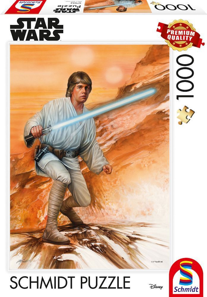 Schmidt Puzzle 1000 - Lucas Film, Monte Moore, Fearless
