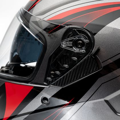 Casque Ovix TEXEL EVO - Noir / Rouge