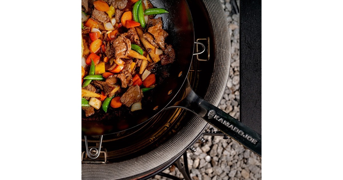 Kamado JoeKarbon Steel Wok