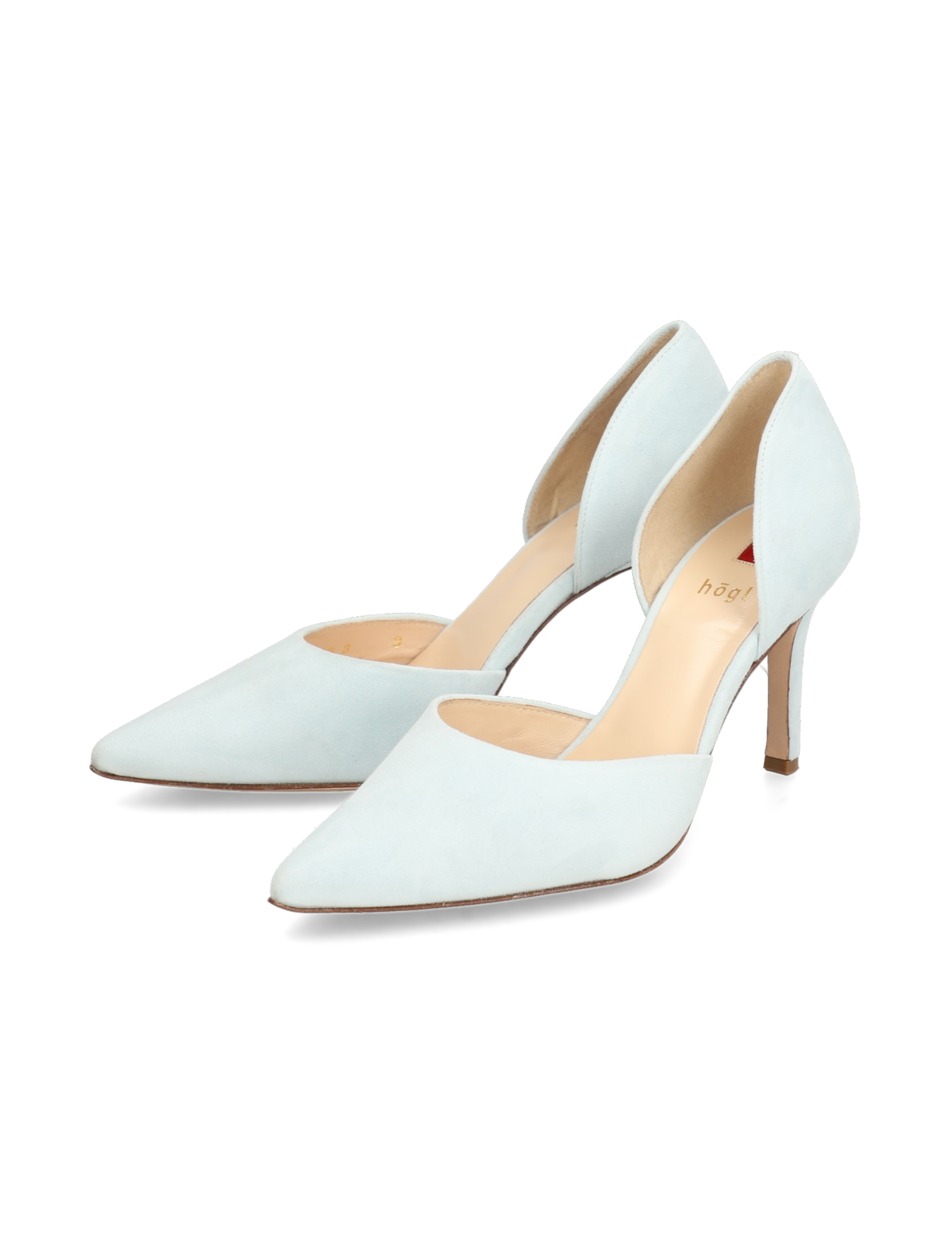 Veloursleder Pumps