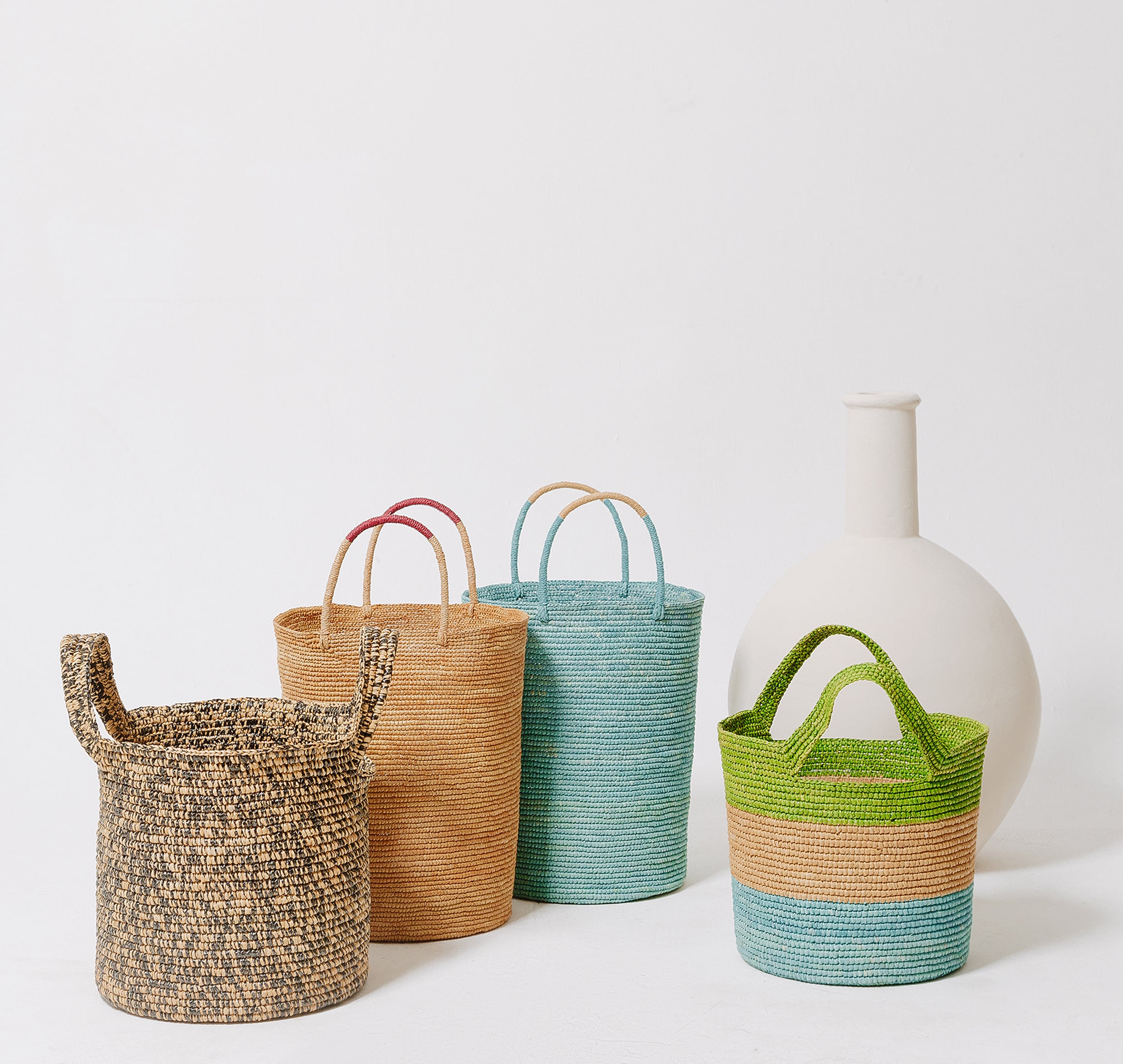 Grand panier de plage solide
