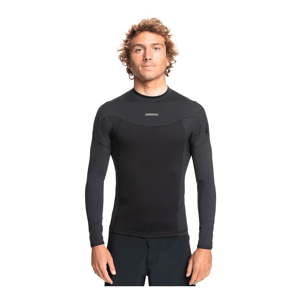 Quiksilver EVERYDAY SESSIONS NEOSHIRT - Top néoprène 1mm Homme black