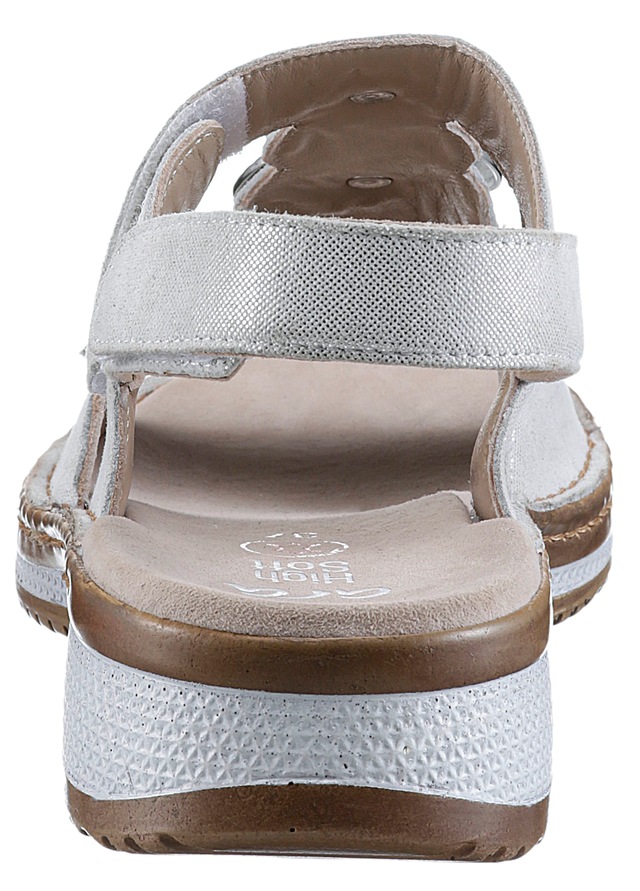Ara Sandale »HAWAII«  , Sommerschuh, Sandalette, Keilabsatz, in Bequemweite G (= weit)