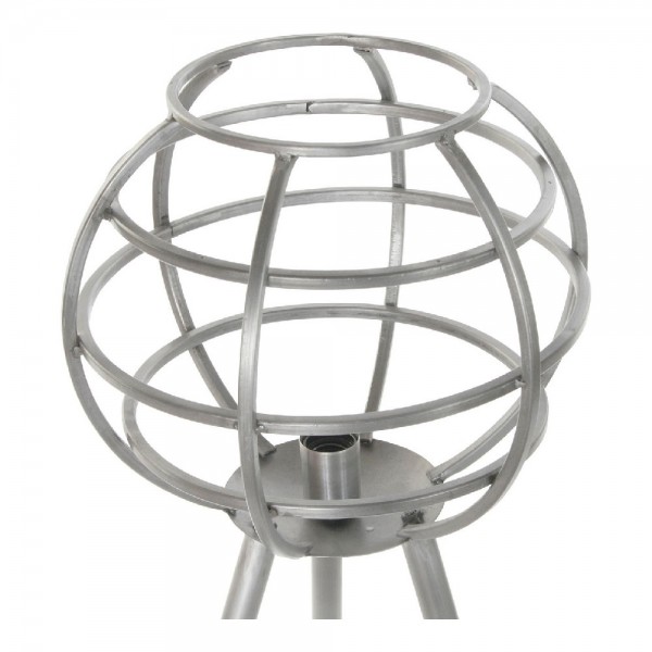 Lampe de bureau métal gris foncé (50 x 50 x 98 cm)