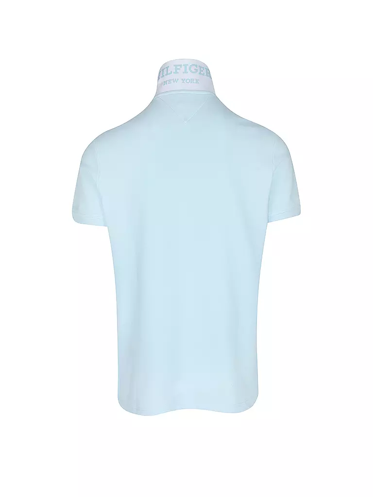TOMMY HILFIGER Poloshirt Regular Fit hellblau