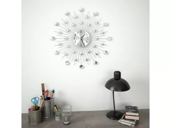 Horloge murale avec mouvement à quartz Design moderne 50 cm