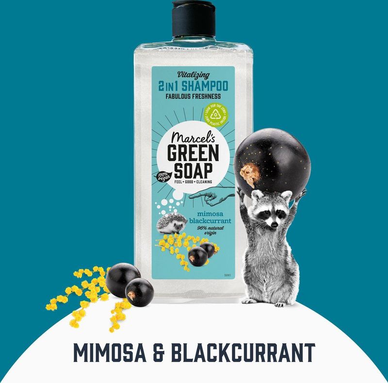 Marcel's Green Soap Shampoo Mimosa & Zwarte Bes 6x 300ML
