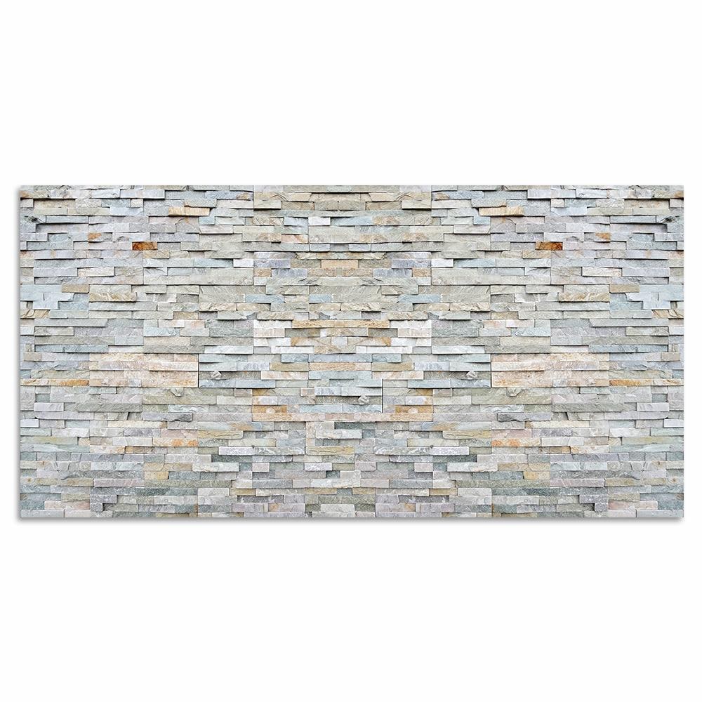 Home affaire Magnettafel »Stone Wall« Memoboard, Acrylglas, Stein, magnetisch, Tafel