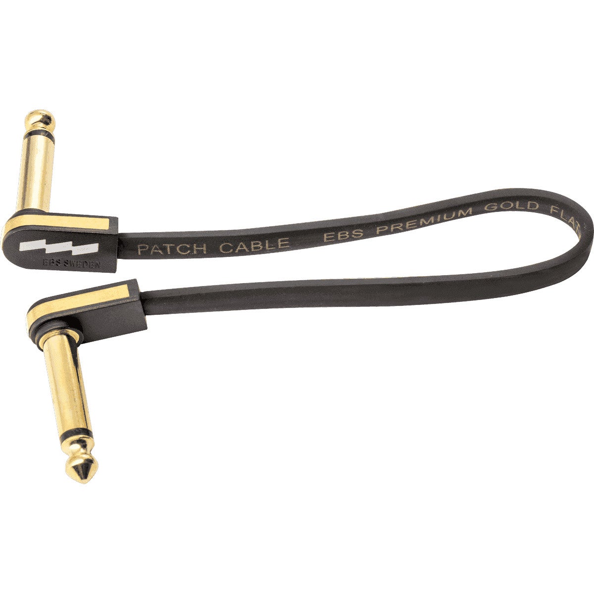 EBS PCF-PG18 Premium Gold Flat patchkabel mono haaks 18 cm