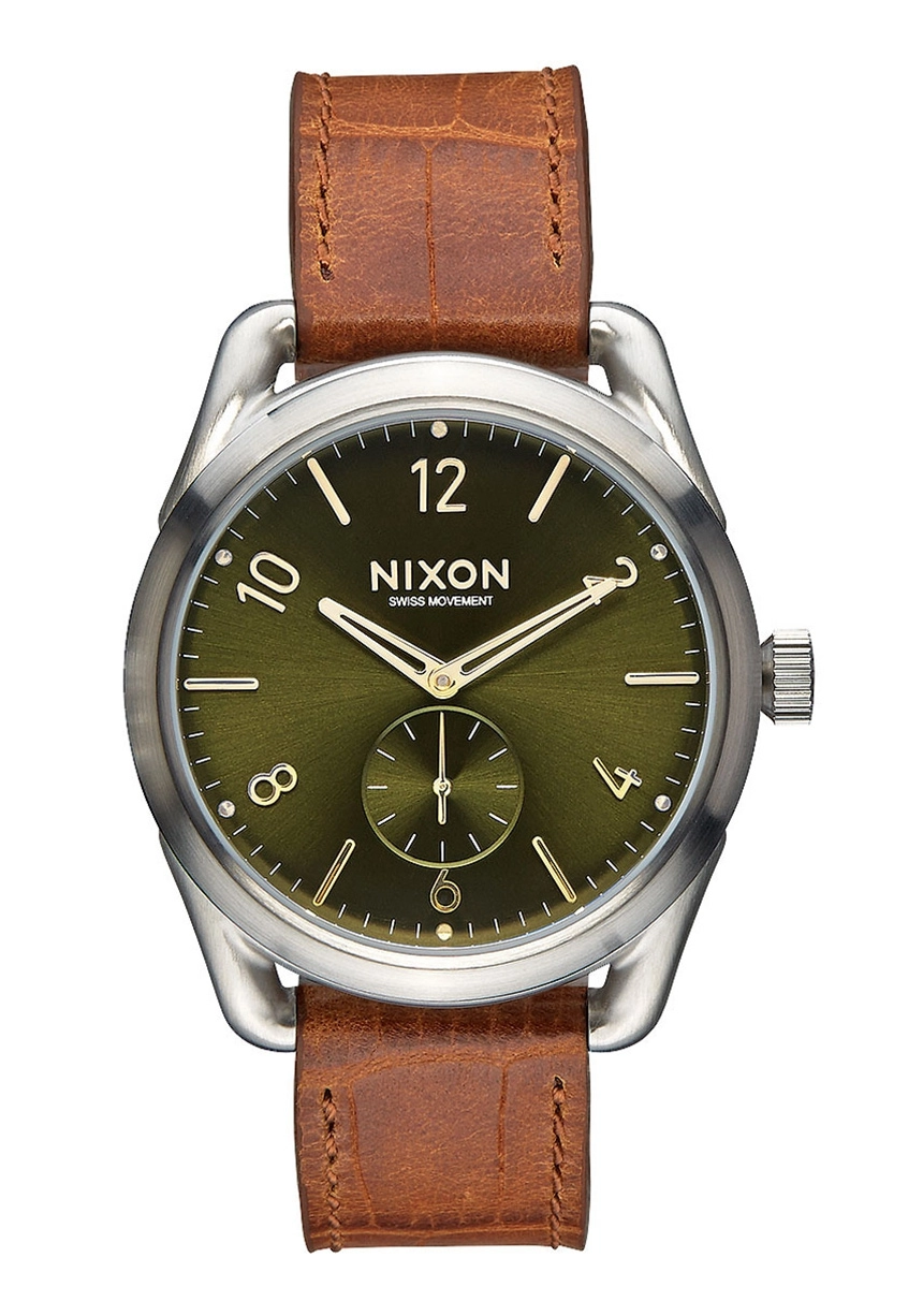 Nixon The C39 Leather Saddle Gator Damenuhr A4591888