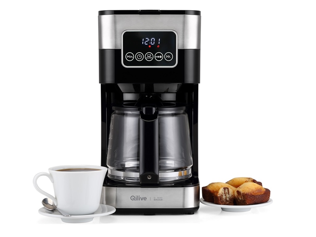 MÁQUINA DE CAFÉ FILTRO QILIVE Q.5630 INOX