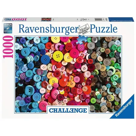 Ravensburger Challenge Puzzle Buttons, 1000 Teile