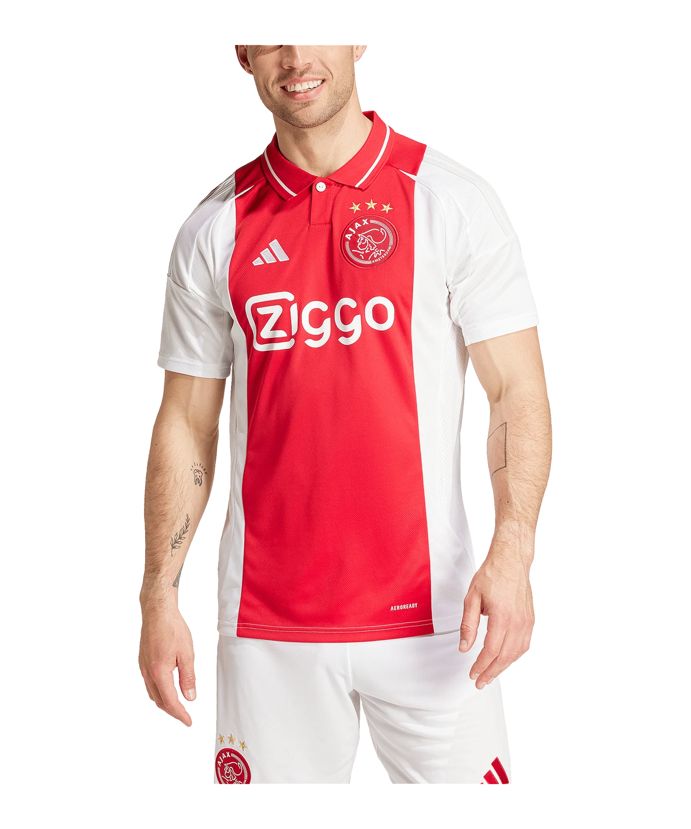 adidas Ajax Amsterdam Trikot Home 2024/2025 Weiss