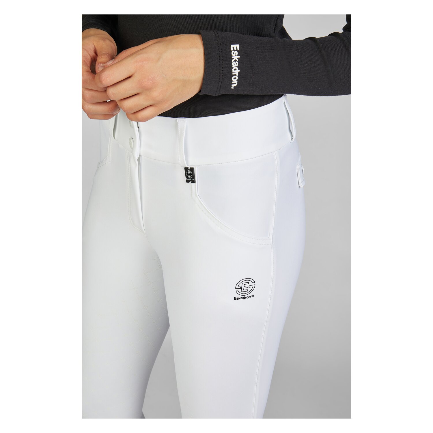 ESKADRON Dynamic Reithose Riding Breeches - white