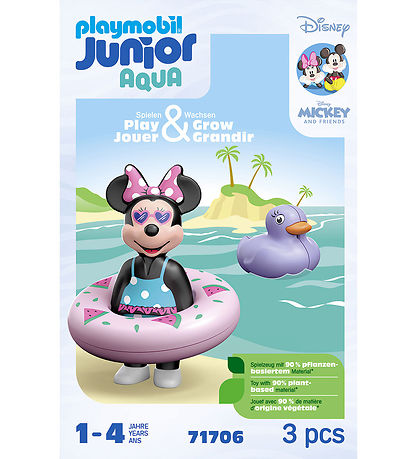 Playmobil Junior & Disney: Aqua - Minnies Strandausflug - 717