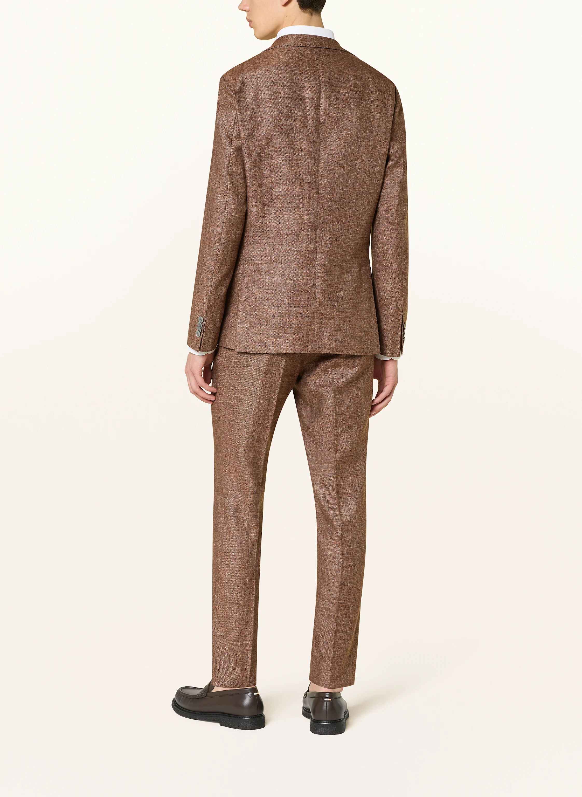 BOSS Anzugsakko HANRY Slim Fit mit Leinen