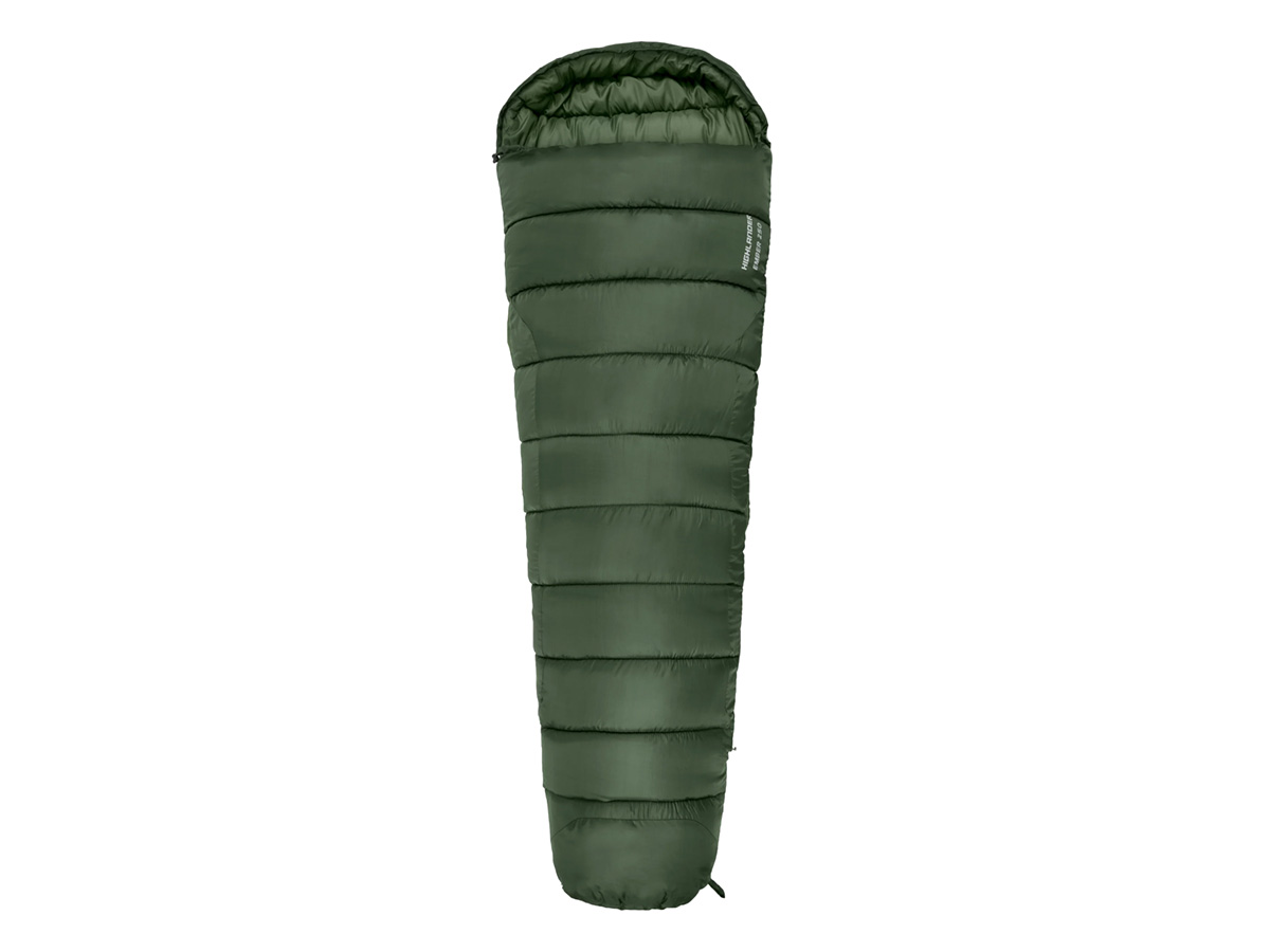 Highlander Phoenix Ember 250 mummyslaapzak - Green