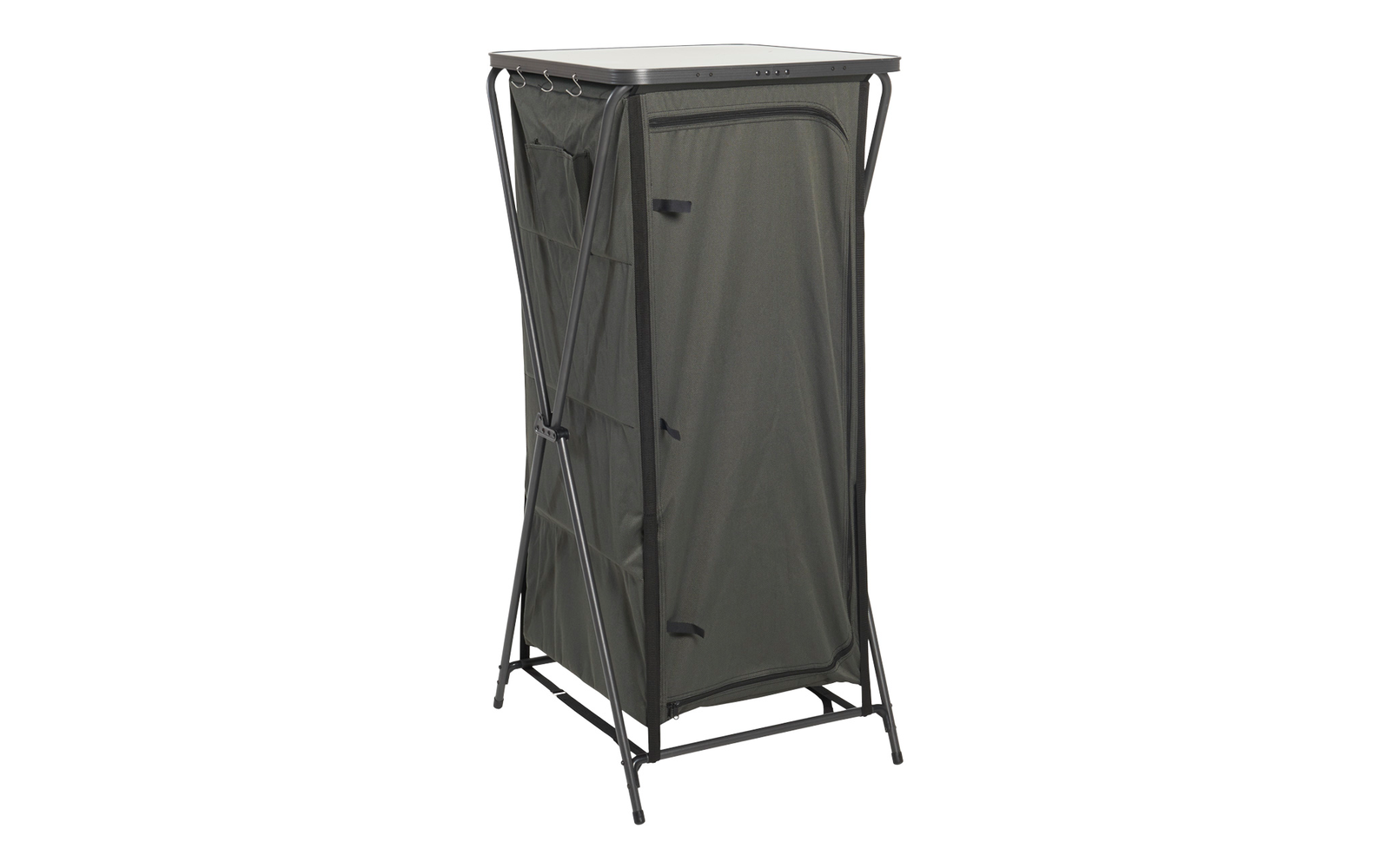 Wecamp Exclusive S3 Campingschrank mit 3 Ablagen schwarz