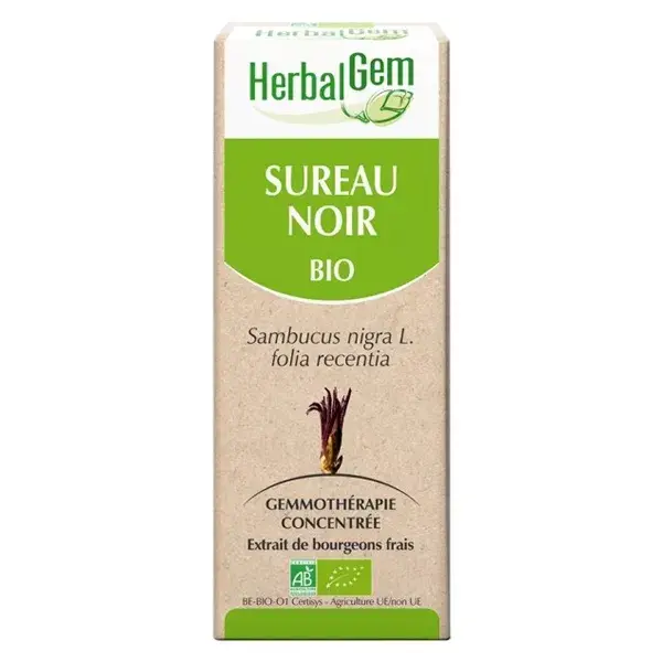 Herbalgem Macerado Concentrado de Sabugueiro Preto Orgânico 30ml