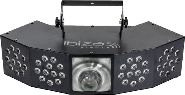 Ibiza Starwash 3-i-1 lyseffekt med DMX