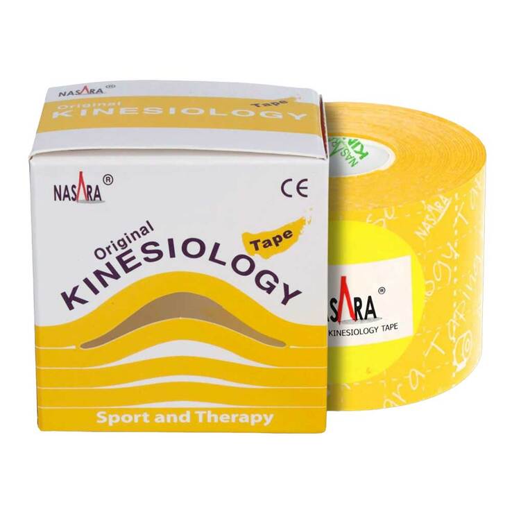 Kinesiologie Tape 5 cm x 5 m gelb, 1 St