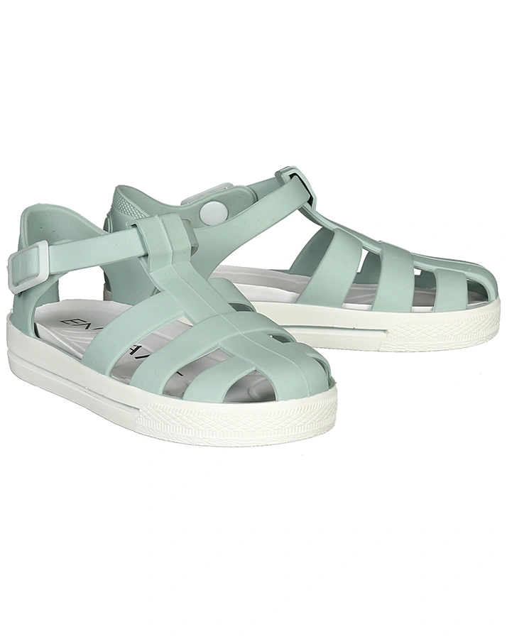 Strand-Sandalen BEACH DAY mit Zehenschutz in mint