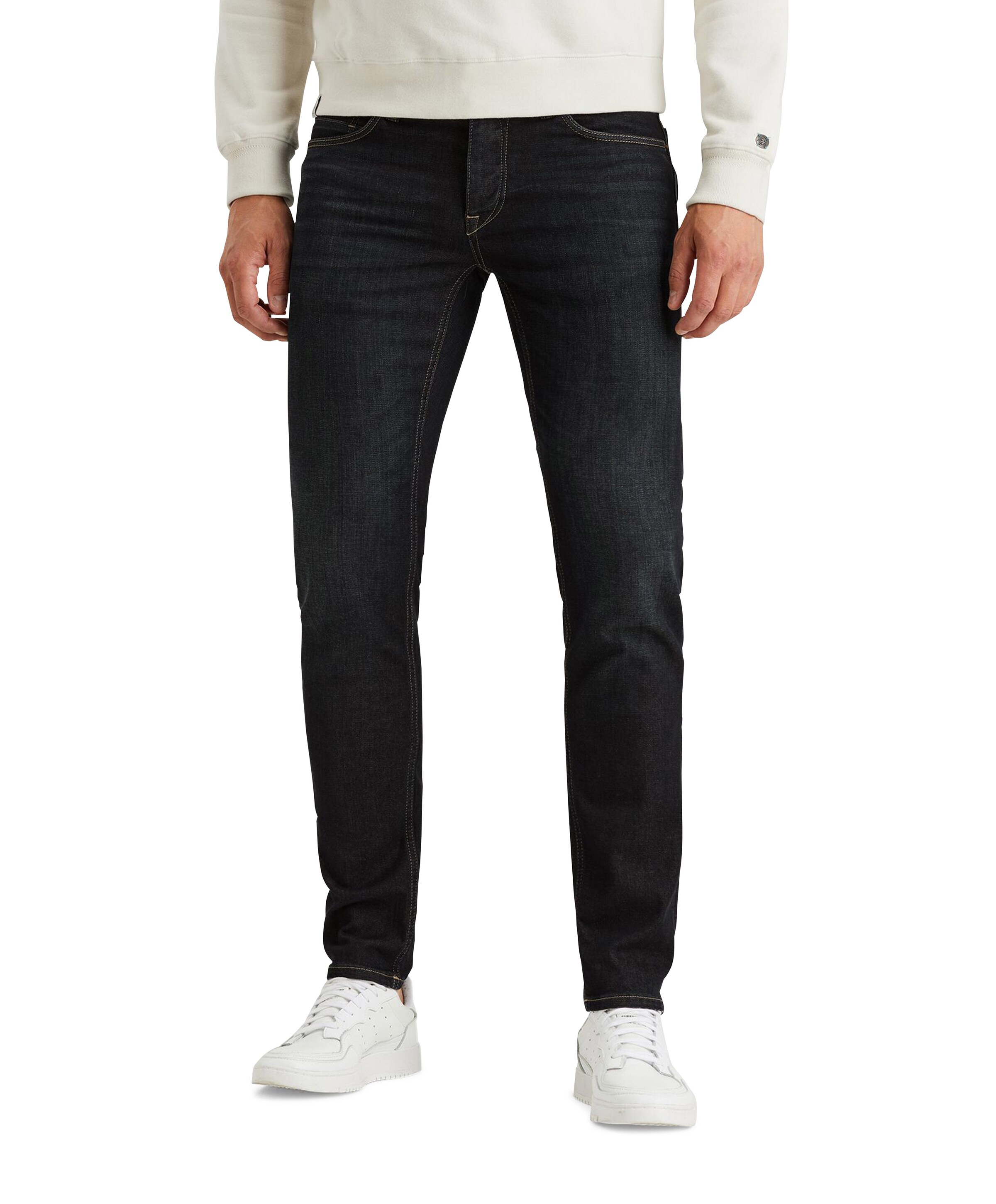 Cast Iron RISER SLIM MEDIUM COAL GREY heren jeans blauw