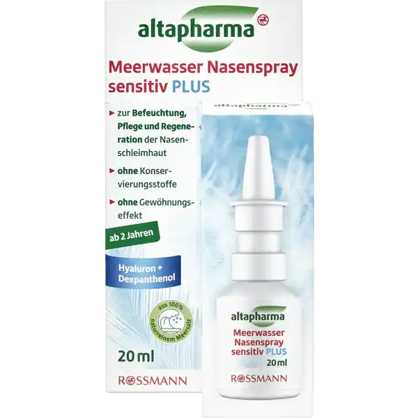 Meerwasser Nasenspray Sensitiv PLUS