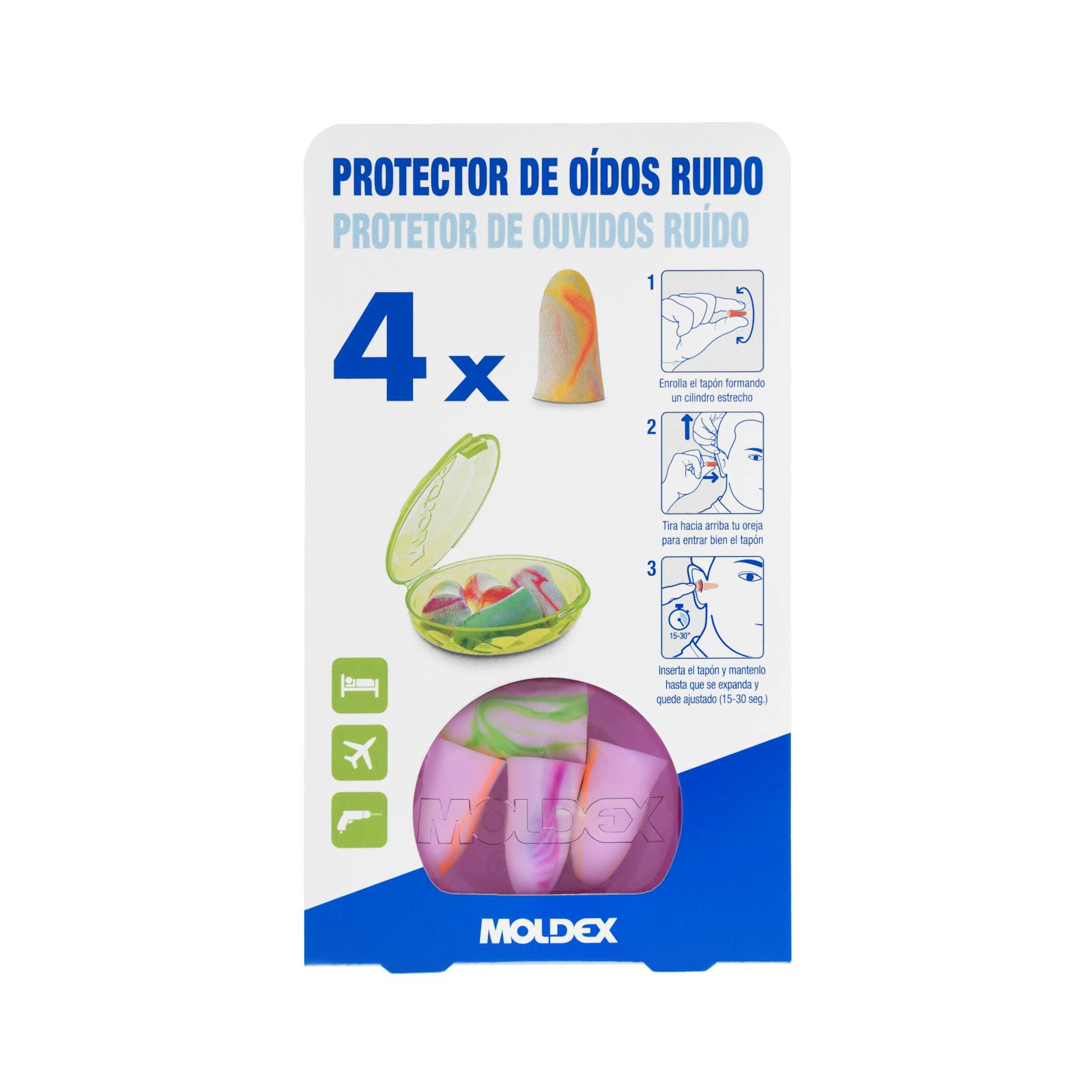 Protections auditives en mousse Moldex