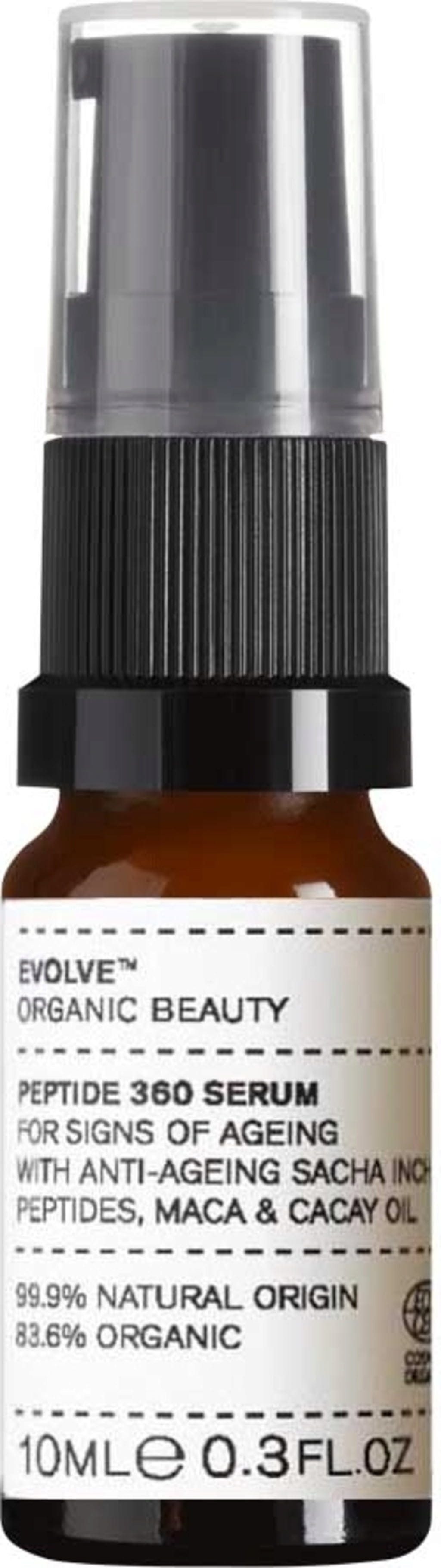 Evolve Organic Beauty  Peptide 360 Serum, 10 ml