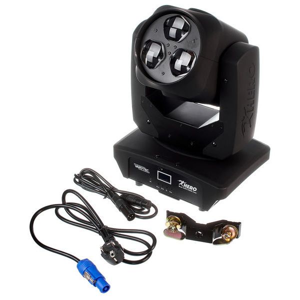 Varytec Hero Wash 340FX RGBW Zo Bundle