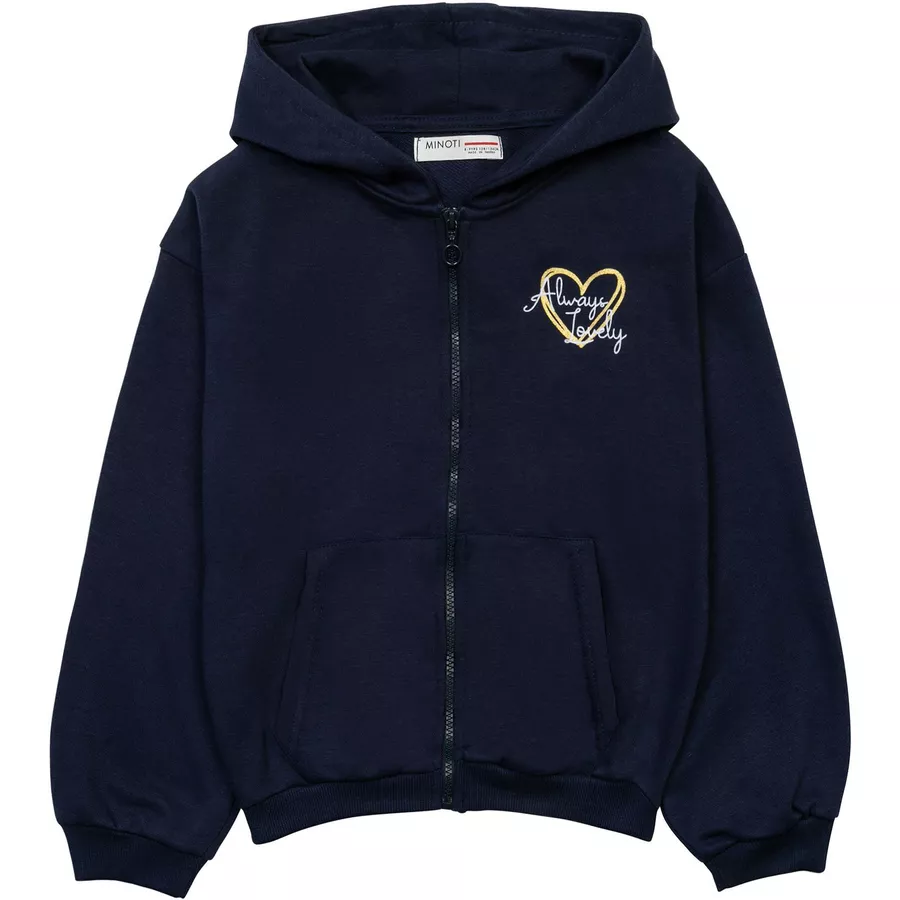 MINOTI Sweatjacke Dunkelblau