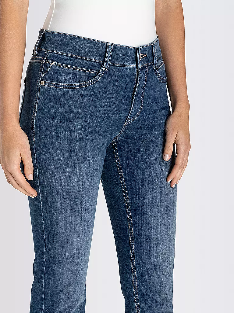 MAC Jeans Straight Fit ANGELA blau